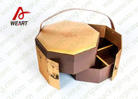 Creative Corrugated Cardboard Gift Boxes With Lids 160 * 80 * 250 Size