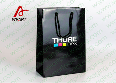 Colored Paper Retail Shopping Bags Recycled  Feature Brand Printing
