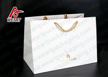 Single LOGO Custom Printed Paper Bags For Shopping Mall / Supermarket