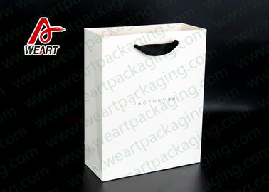 Single LOGO Custom Printed Paper Bags For Shopping Mall / Supermarket
