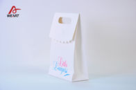 Customized Recycled Die - Cut Handle Art Paper Bags For Shopping