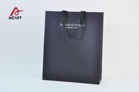Matt Laminated Cloth Shopping Personalised Paper Carrier Bags With Hot Stamping LOGO