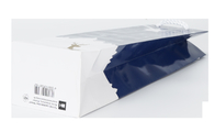 Glossy Lamination Art Paper Bags Branded Glued Handle Type OEM / ODM