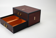 Custom recyclable drawer carton jewelry box custom embossed boxes