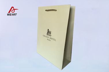 Kraft Brown Paper Bag Surface CMYK With Paper Twisted Handle For Shopping Bags