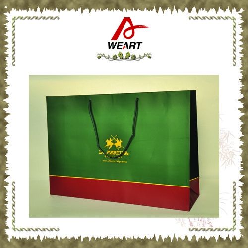 OEM Logo Printed Fashion Paper Carrier Bag , Colorful custom retail shopping bags